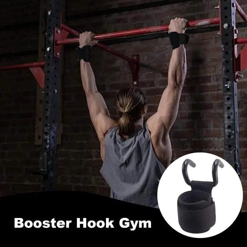 Pull-Ups Assist Straps with Hooks Horizontal Bar Adjustable Grips Strap Weight Lifting Strength Training Fitness Wrist Support