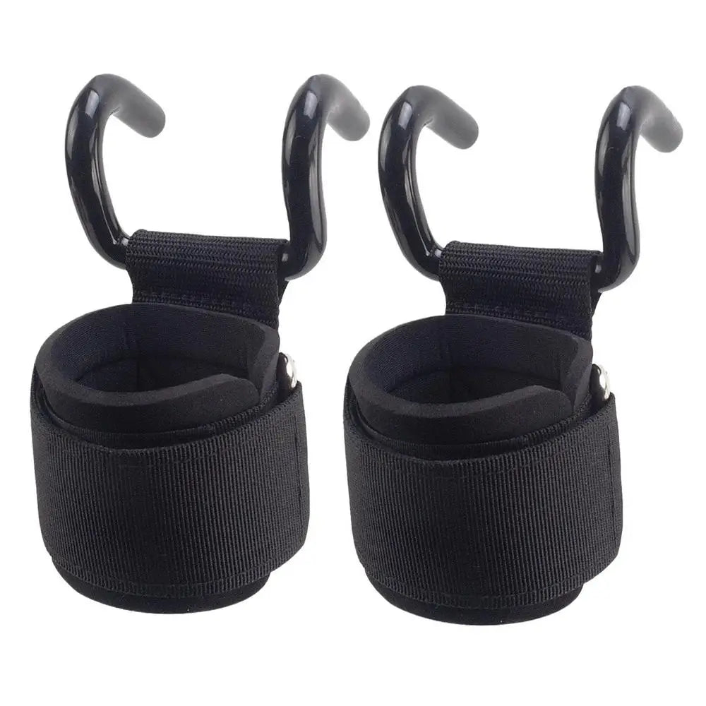 Pull-Ups Assist Straps with Hooks Horizontal Bar Adjustable Grips Strap Weight Lifting Strength Training Fitness Wrist Support