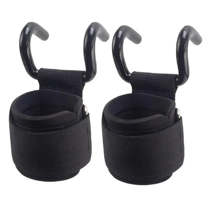 Pull-Ups Assist Straps with Hooks Horizontal Bar Adjustable Grips Strap Weight Lifting Strength Training Fitness Wrist Support