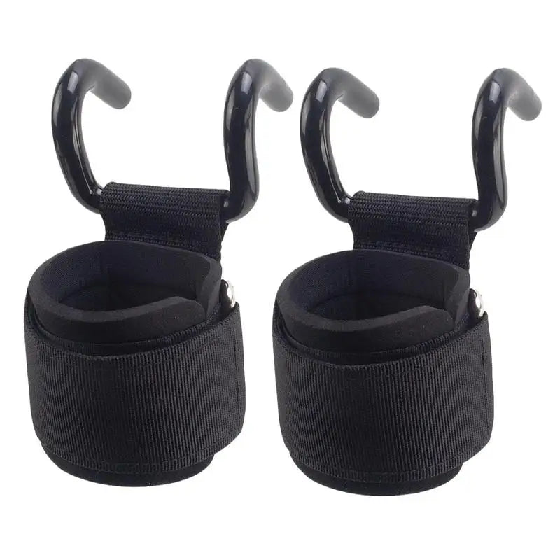 Pull-Ups Assist Straps with Hooks Horizontal Bar Adjustable Grips Strap Weight Lifting Strength Training Fitness Wrist Support